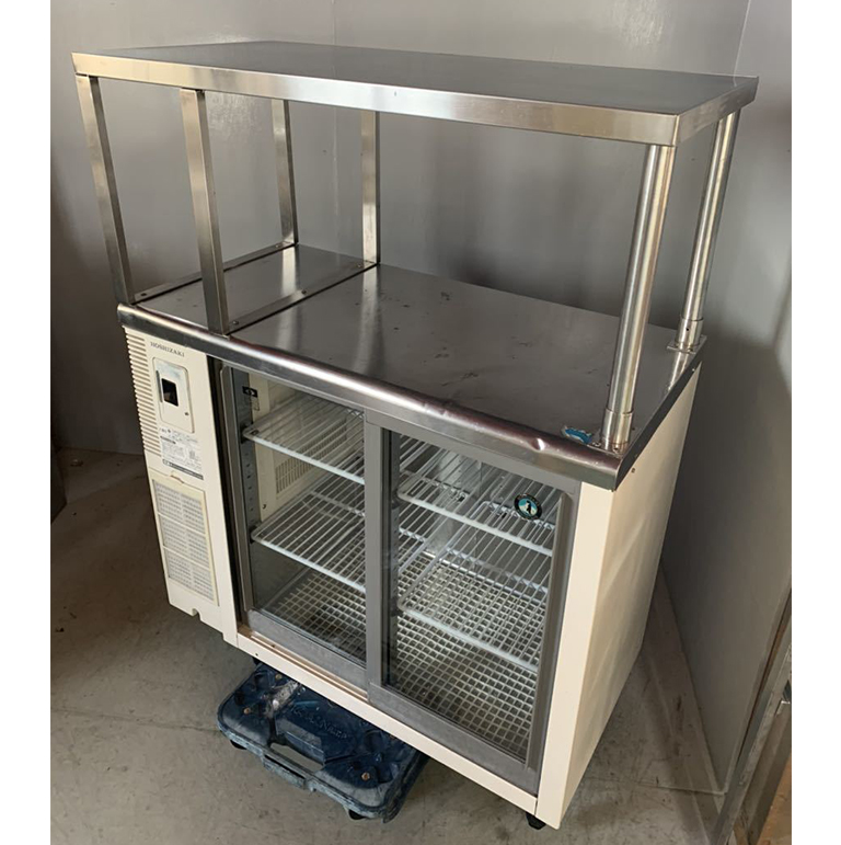 ホシザキ業務用台下冷蔵ショーケース 900×450×800 四角く