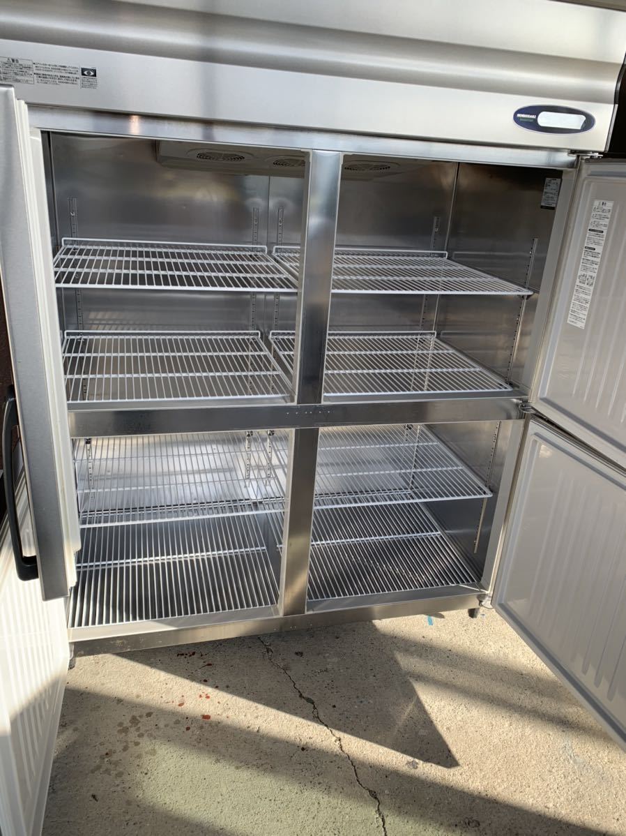 話題の行列 中古厨房 ホシザキ 縦型2ドア冷凍庫 HF-75ZT3 750×650×1890 22K2203Z