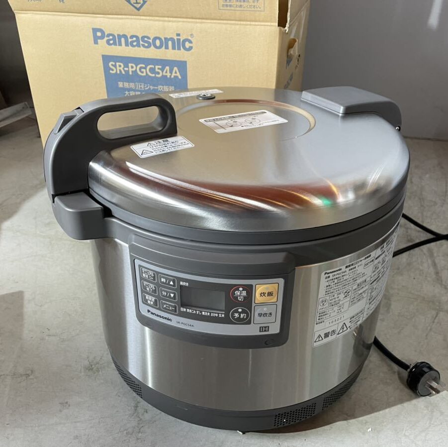 SR-PGC54A IH炊飯ジャー 未使用 中古 2021年 開封品 Panasonic 業務用 パナソニック 炊飯器 | ネクスト厨機