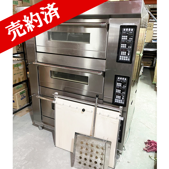 JE-23T-FFB デッキオーブン 電熱オーブン 中古美品 ワールド精機 JE型 