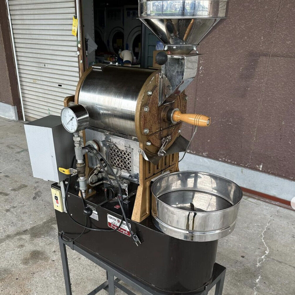 希少 富士ローヤル 業務用焙煎機 R-101 LPガス コーヒーロースター  