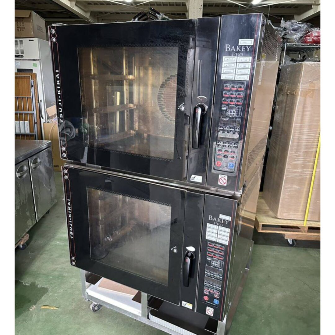 BX-5 2台セット ツジキカイ スチームコンベクションオーブン 